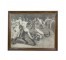 PRINT-Vintage Sketch of Football Players