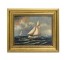 PAINTING-The Puritan Leading Genesta Framed Oil Painting