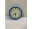 CLOCK-Blue Quartz Wall Clock