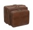 SUITCASE-Small Brown Alligator Print