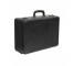 VINTAGE BLACK LEATHER BRIEFCASE