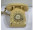 VINTAGE PHONE-Dark Beige Rotary