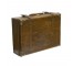 VINTAGE SUITCASE-Large Light Brown Suitcase