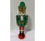 HOLIDAY NUTCRACKER-Green Rhinestone W/Red Pants