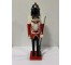 HOLIDAY NUTCRACKER-Soldier In Red Coat & Black Hat W/Gold 40