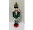 HOLIDAY NUTCRACKER-W/Gold & Green Crown