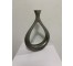 VASE-Large Contemporary Curved Keyhole Silhouette