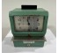 VINTAGE TIME CLOCK-Green "Acroprint" Time Clock