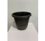 PLANTER-Black Bronze Plastic Round Planter