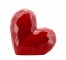 SCULPTURE-3 Dimentional Red Heart