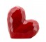 SCULPTURE-3 Dimentional Red Heart