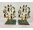 BOOKEND-"Dance in Jerusalem" Metal/Enamel Bookend (Pair)