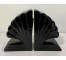 BOOKEND-Black Lacquer Half Shell (Pair)