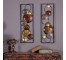 WALL PANEL-Metal Geometric Circles in Brown & Gold Tones