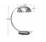 DESK LAMP-Chrome W/Arched Frame, Dome Shade, & Marble Base