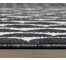 RUG(7'10" x 10')-Modern Black Scales on White Background