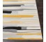 RUG(7'10" x 10'3")Drip-paint Pattern/Abstract Stripe