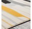 RUG(7'10" x 10'3")Drip-paint Pattern/Abstract Stripe