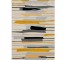 RUG(7'10" x 10'3")Drip-paint Pattern/Abstract Stripe