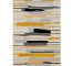 RUG(7'10" x 10'3")Drip-paint Pattern/Abstract Stripe