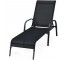 BEACH/POOL LOUNGER-Black Reclinter