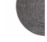 RUG-(8'Round)Navy & White Braided