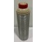 THERMOS-Vintage Thermos-Silver w/Red Cap