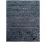 RUG-(9'x12') Boho Abstract Wool Rug in Navy