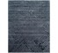 RUG-(9'x12') Boho Abstract Wool Rug in Navy