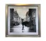 PHOTO-Wind Gust On Paris Street/Brushed Metal Frame