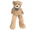 LARGE PLUSH TEDDY BEAR-(52")Beige W/Light Face & Brown Nose