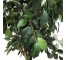 FAUX FICUS TREE-(5'5") Triple Twist Trunk W/Stone Pot