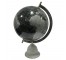 GLOBE-Black & Silver W/White Marble Base