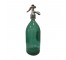 SELTZER BOTTLE-Teal Bottle w/Pink & Chrome Handle