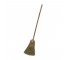 BROOM-Wooden Handle w/Straw Bristles