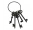 KEYS-Large Cast Iron Jailers Key Set