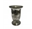 VASE-Short Silver Mercury Urn