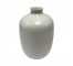 VASE-White Glazed Porcelain-4.75"H