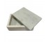 BOX-Rectangular Marble Box w/Lid