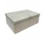 BOX-Rectangular Marble Box w/Lid