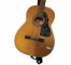 GUITAR-"Teisco" Acoustic w/Flowers & Hummingbird on Scratch Pad