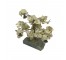 FIGURINE-Flowers & Bells on Rock Base