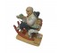 FIGURINE-Norman Rockwell-Grandfather & Grandson on Rocking Horse