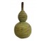 SCULPTURE-Large Green Wicker Pear