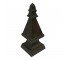 FINIAL-15.25" H Oxidized Metal