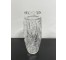 VASE-Cut Glass Vase w/Scalloped Edge