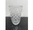 VASE-Cut Glass Diamond Pattern