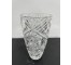 VASE-Cut Glass w/Etched Flower