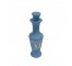 VASE-Vintage Small Blue Wedgewood Style Greek Vase w/Cork