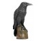 SCULPTURE-Raven #1 On Perch